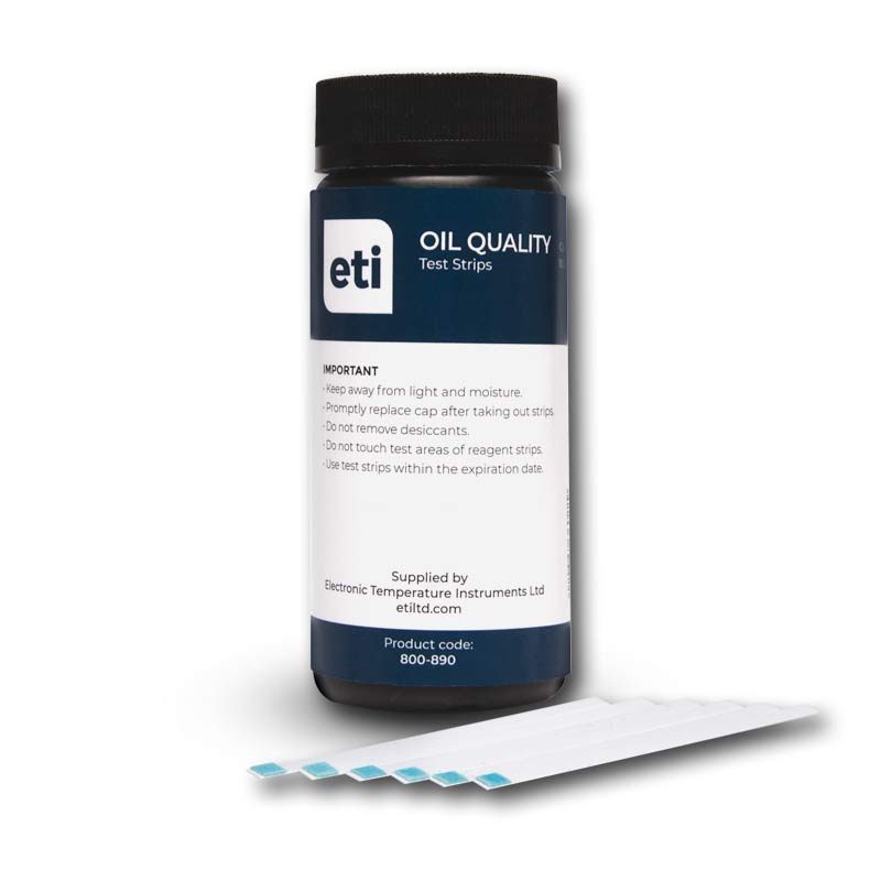 ETI 800-890 | Frying Oil Test Strips | Pack of 100 - generaltechuae