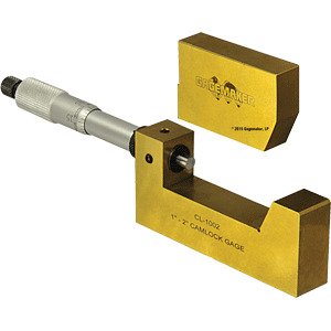 Gagemaker CL-1002 CamLock micrometer, Range 1" - 2" (25.4 - 50.8 mm) - generaltechuae