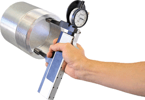 GAGEMAKER PG-6001-M, 9” – 16” (228.6 mm – 406.4 mm) RANGE, 0.01 mm RESOLUTION, 10 mm TRAVEL, 63.5 mm REACH INTERNAL THREAD ROLL GAGE WITH METRIC INDICATOR - generaltechuae