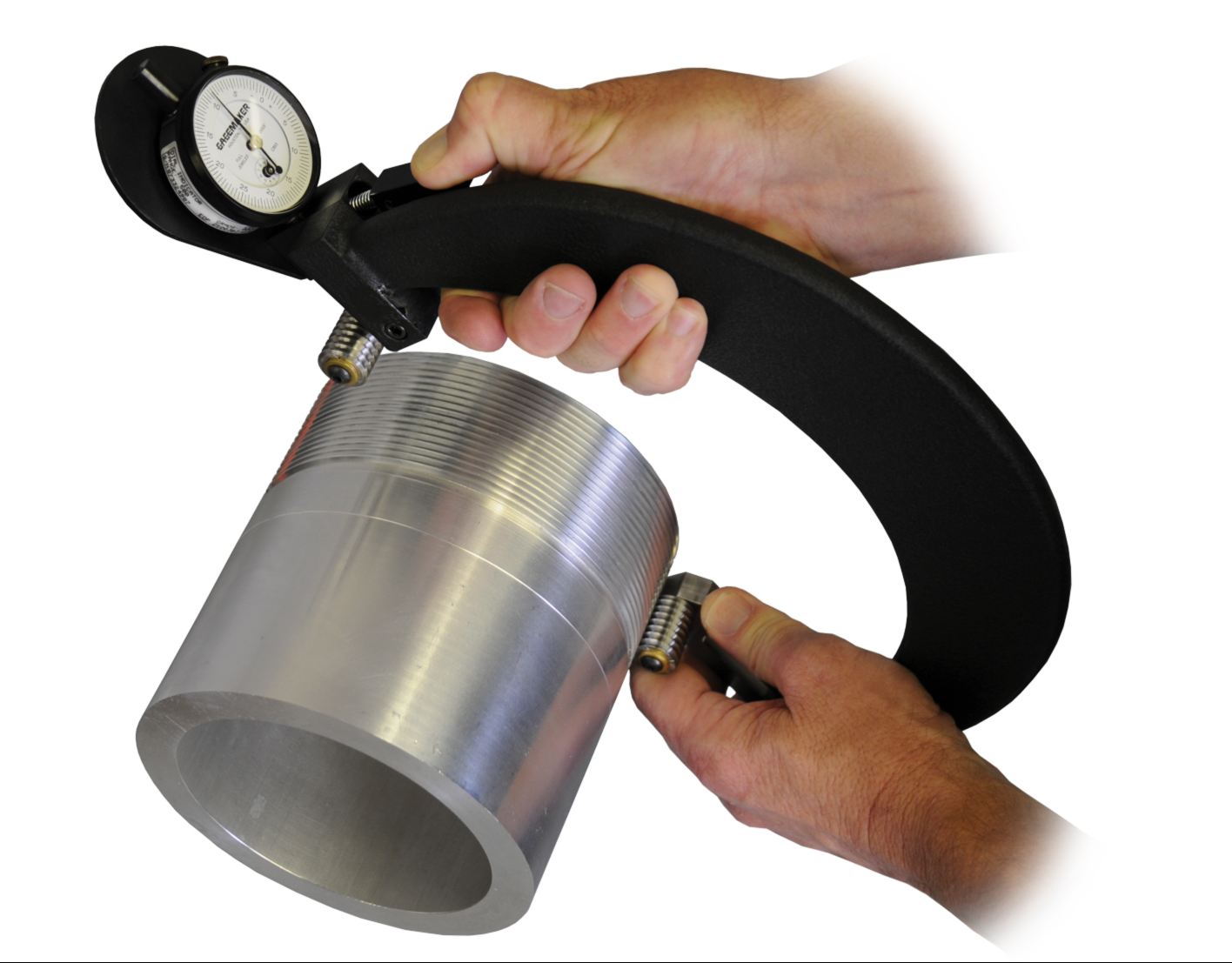 GAGEMAKER RG-7001-M, 4" - 8" (101.6 mm - 203.2 mm) RANGE, 0.01 mm RESOLUTION, 10 mm TRAVEL EXTERNAL THREAD ROLL GAGE WITH METRIC INDICATOR - generaltechuae