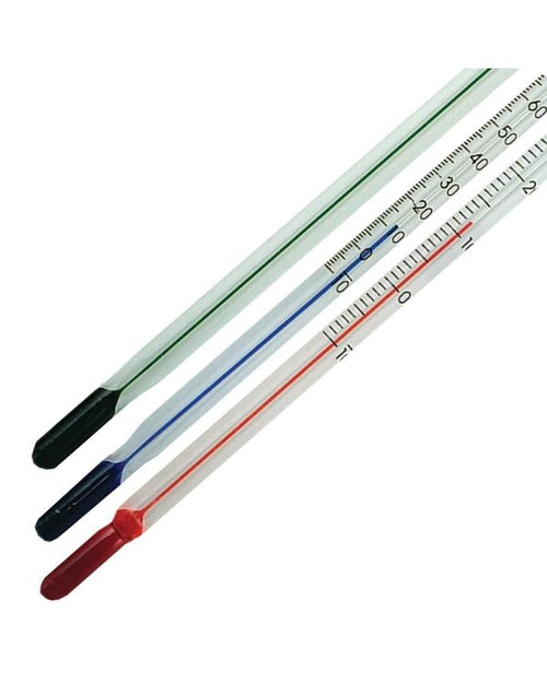 Brannan 44/105/2 | General Purpose Spirit Lab Thermometer | -10 to +60 °C, 205 mm, red filling, total immersion - generaltechuae (2)