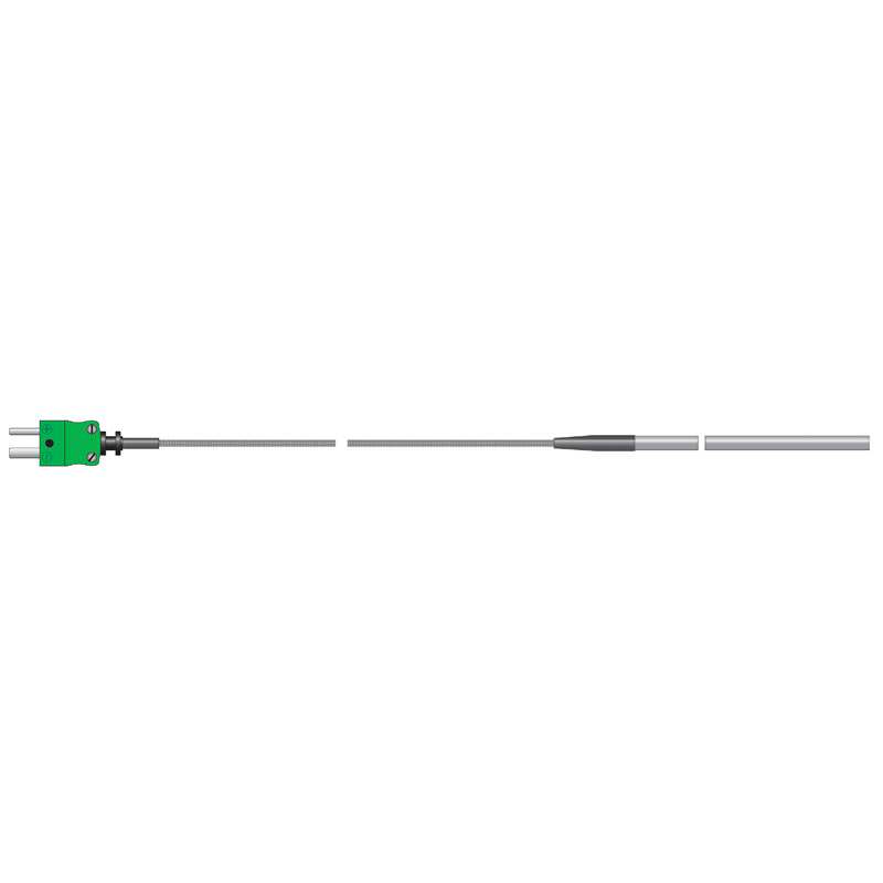 ETI 137-443 | General Purpose High-Temperature Probe | Type T, Ø4 x 100 mm, braided lead - generaltechuae (4)