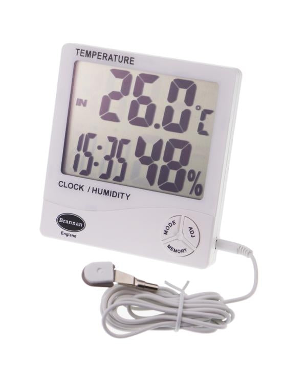 Brannan 12/421/1 | Replacement Probe, Jumbo Max Min Thermo-Hygrometer | 2 m cable - generaltechuae (2)