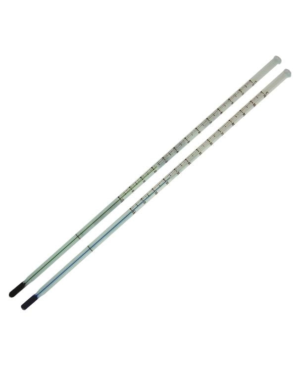 Brannan 46/323/5 | Initial Brand Laboratory Thermometer | -10 to +110 °C, 200 mm, green filling, 76 mm immersion - generaltechuae (2)