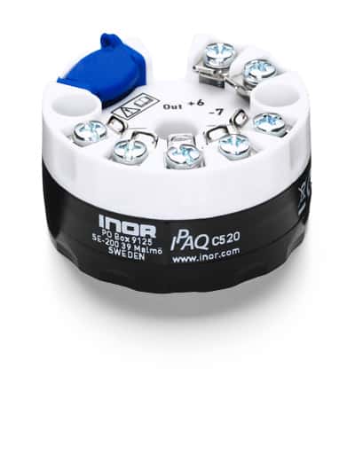 Palmer Wahl inor_dual_input | INOR IPAQ C520 Dual Input HART Transmitters | 2-wire, head mount - generaltechuae