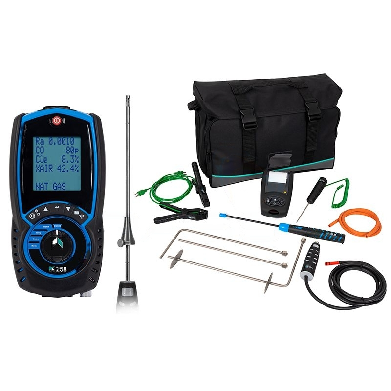 KANE 258 Combustion Flue Gas Analyser CPA1 Kit - generaltechuae