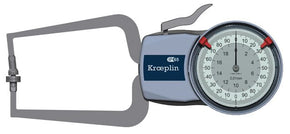 KROEPLIN D220T, 0 - 20 MM, ANALOG EXTERNAL MEASURING GAUGE FOR FOAMED MATERIAL AND FOILS - generaltechuae