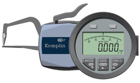KROEPLIN K1R10, 0 - 10 mm, DIGITAL EXTERNAL MEASURING GAUGE FOR TUBE WALL THICKNESS - generaltechuae