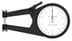 Kroeplin POCO 2K, 0 - 10 MM, ANALOG EXTERNAL MEASURING GAUGE FOR GROOVES AND THICKNESS MEASUREMENT - generaltechuae