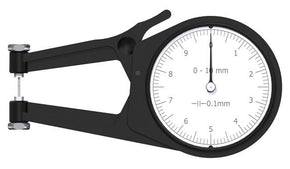 Kroeplin POCO 2N, 0 - 10 MM, ANALOG EXTERNAL MEASURING GAUGE FOR GROOVES AND THICKNESS MEASUREMENT - generaltechuae