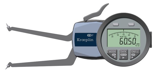 KROEPLIN G2G40, 40 - 60 MM, DIGITAL  Internal measurement for blind holes - generaltechuae