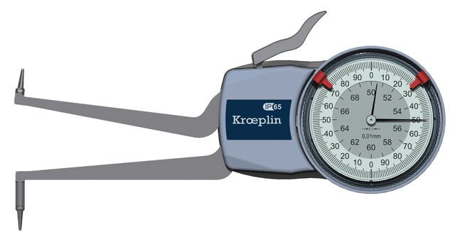 KROEPLIN H250, 50 - 70 MM, ANALOG INTERNAL MEASURING GAUGE - generaltechuae
