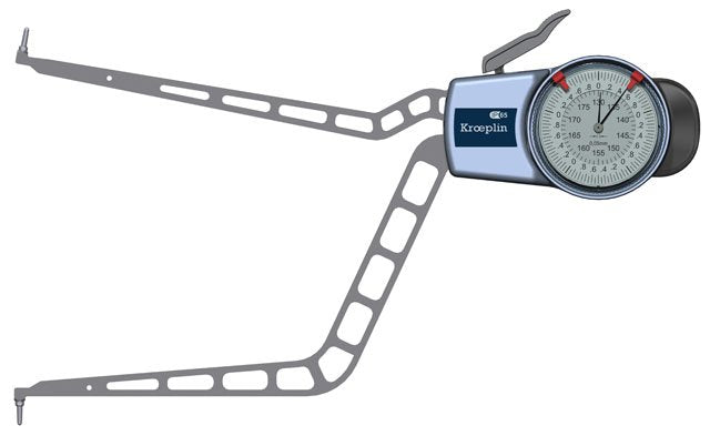 KROEPLIN H4130, 130 - 180 MM ANALOG INTERNAL MEASURING GAUGE - generaltechuae