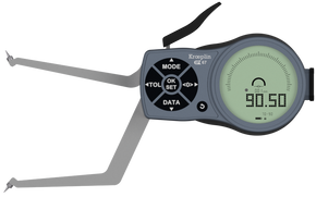 Kroeplin L2G70 | Electronic internal measuring gauge | Range 70 – 90 mm | Measuring depth 85 mm - generaltechuae