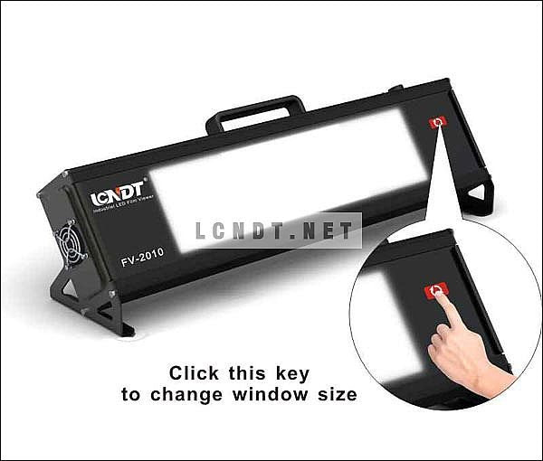 LCNDT  FV-2010 PLUS | Portable 4.5x17 inch screen Industrial LED Film Viewers - generaltechuae