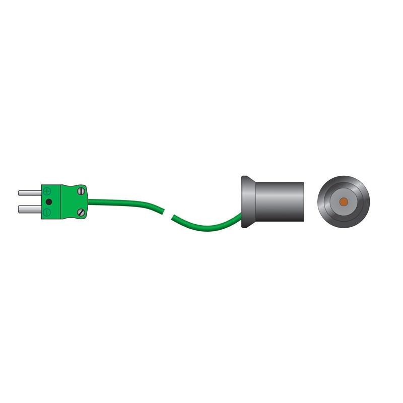 ETI 133-017 | Magnet Surface Temperature Probe | Type K, Ø24 x 28 mm, 50 cm Lead - generaltechuae