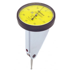 Mitutoyo 513-454E Vertical Style Lever Indicator, Range 0.8mm, Graduation 0.01 mm