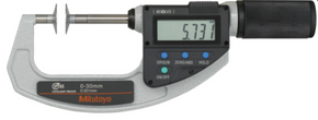 Mitutoyo 369-422-20 Digital Disc Micrometer QuickMike, IP65 Inch/Metric, 1-2.2", Disk=20mm - generaltechuae