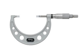 Mitutoyo 122-127-10 | Blade Micrometer | Series 122 | Graduation 0.0001 inch | Accuracy ± 0.00015 inch | Range 2 to 3 inch