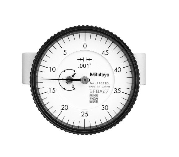 Mitutoyo 7237A | Dial Indicator Depth Gauge | Series 7 | With Back Plunger | Graduation 0.001 Inch | Accuracy ±0.002 | Weight 200 g - generaltechuae