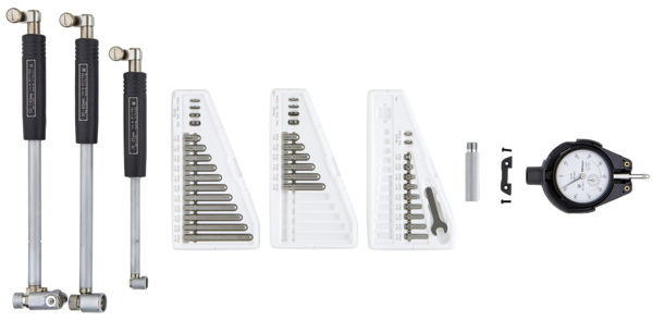 Mitutoyo 511-922 Dial Bore Gauge Set, Range 18-150mm, Graduation 0.001 mm - generaltechuae