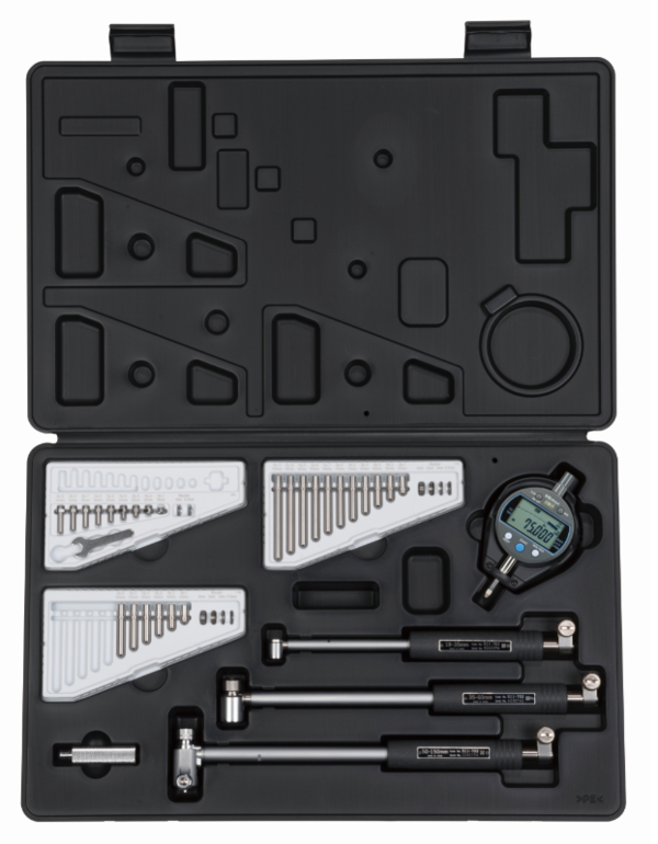 Mitutoyo 511-925 Dial Bore Gauge Set Range 18-150mm, Graduation 0.001 mm, With Digital Indicator 543-310B, - generaltechuae