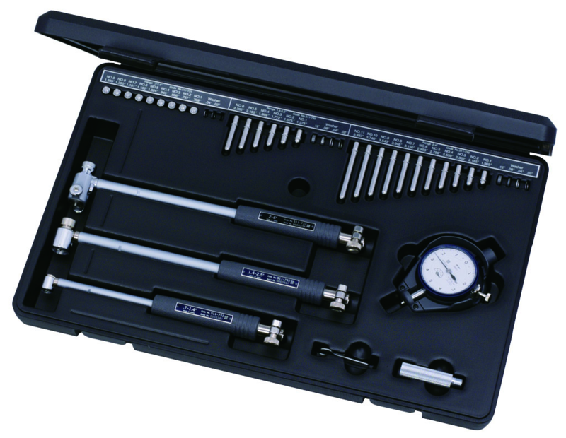 Mitutoyo 511-932 Dial Bore Gauge Set Range .7-6", Graduation .0001" - generaltechuae