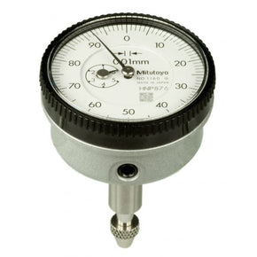 Mitutoyo 1160T Back Plunger Dial Indicator Range 5mm, Graduation 0.01 mm - generaltechuae