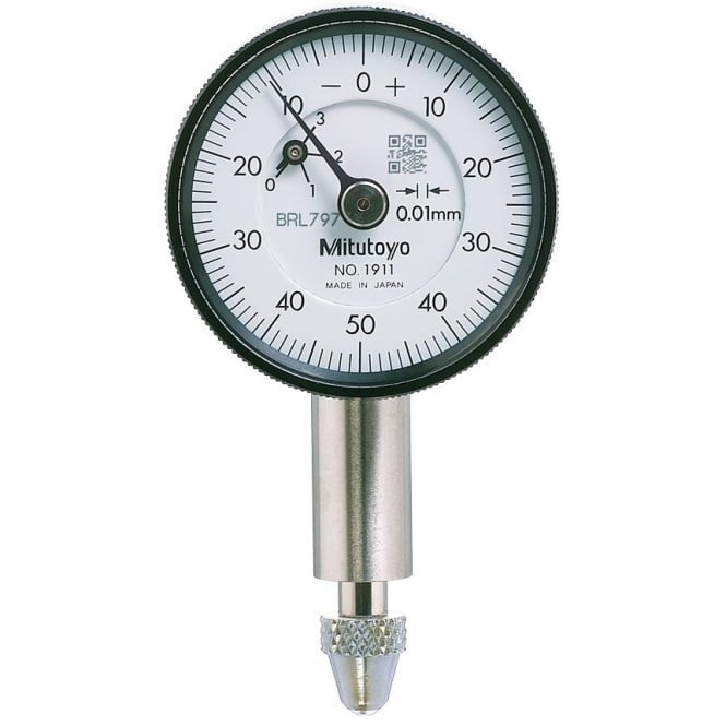 Mitutoyo 1911B Compact Dial Indicator 2.5mm (1mm) - generaltechuae