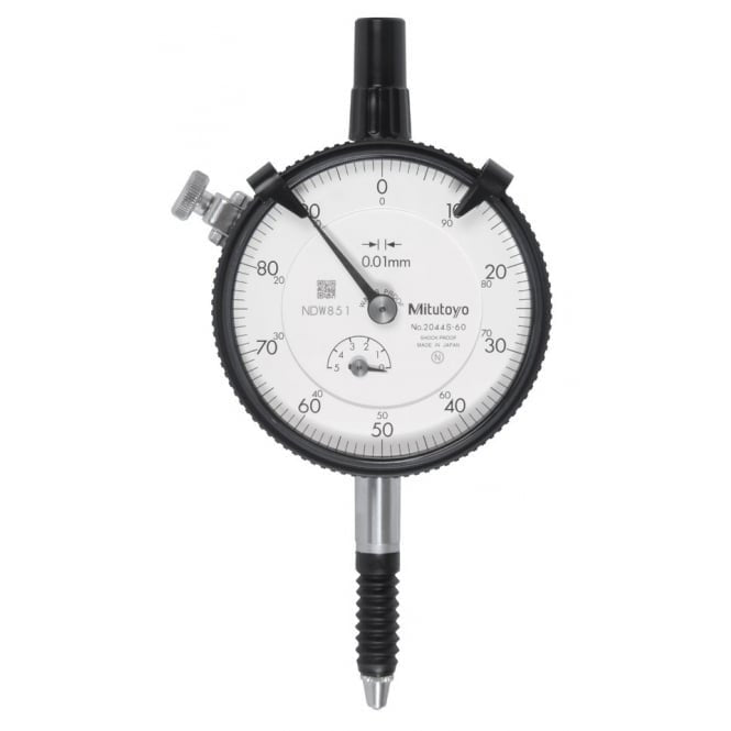 Mitutoyo 2044S-60 Standard Dial Indicator Range 5mm, Graduation 0.01 mm - generaltechuae