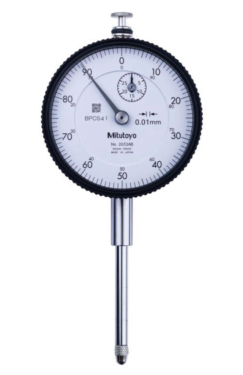 Mitutoyo 2052A-19 | Dial Gauge | Lug Back | ISO Type | Series 2 | Jewelled Bearing | Graduation 0.01mm | Range 30mm - generaltechuae