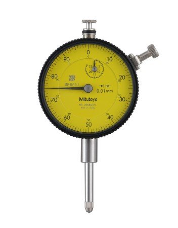 Mitutoyo 2056A-01 | Dial Gauge | Flat Back | ANSI/AGD Type | Graduation 0.01 mm | Range 25 mm - generaltechuae