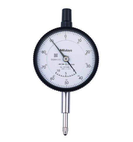 Mitutoyo 2310A-10 | Dial Gauge | Lug Back | ISO Type | Series 2 | Jewelled Bearing | Graduation 0.01 mm | Range 10 mm - generaltechuae