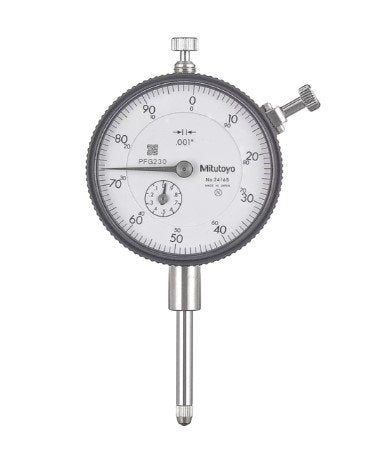 Mitutoyo 2416AB-06 | Dial Gauge | Flat Back | ANSI/AGD Type | Series 2 | Graduation 0.001 inch | Range 1 inch - generaltechuae