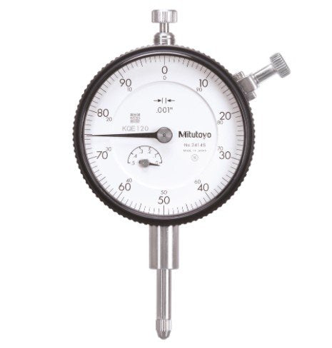 Mitutoyo 2514AB | Dial Gauge | Flat Back | ANSI/AGD Type | Series 2 | Graduation 0.001 inch | Range 0.5 inch - generaltechuae