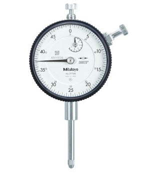 Mitutoyo 2776AB | Dial Gauge | Flat Back | ANSI/AGD Type | Series 2 | Graduation 0.0005 inch | Range 1 inch