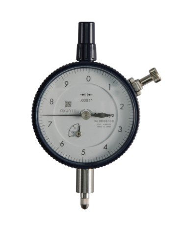 Mitutoyo 2802SB-10 | Dial Indicator | Flat Back | AGD/ANSI | Series 2 | Graduation 0.0001 inch | Range 0.025 inch - generaltechuae