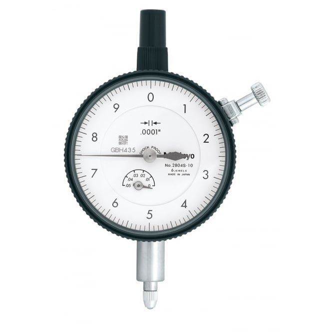 Mitutoyo 2804S-10 High Resolution Standard Dial Indicator Range 0.05", Graduation .0001" - generaltechuae