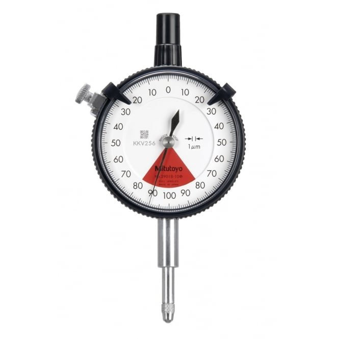 Mitutoyo 2901S-10 One Revolution High Resolution Dial Indicator Range 0.16mm, Graduation 0.001 mm - generaltechuae