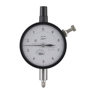 Mitutoyo 2905AB-10 | Dial Gauge | Flat Back | ANSI/AGD Type | Series 2 | Reverse Dial Face | Jewelled Bearing | Graduation 0.0001 inch | Range 0.05 inch