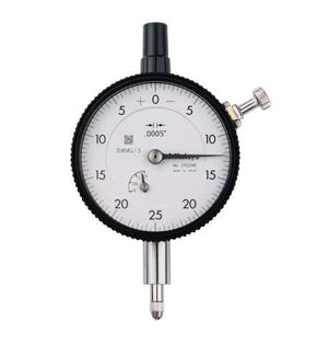 Mitutoyo 2922AB | Dial Gauge | Lug Back | ANSI/AGD Type | Series 2 | Graduation 0.001 inch | Range 0.5 inch