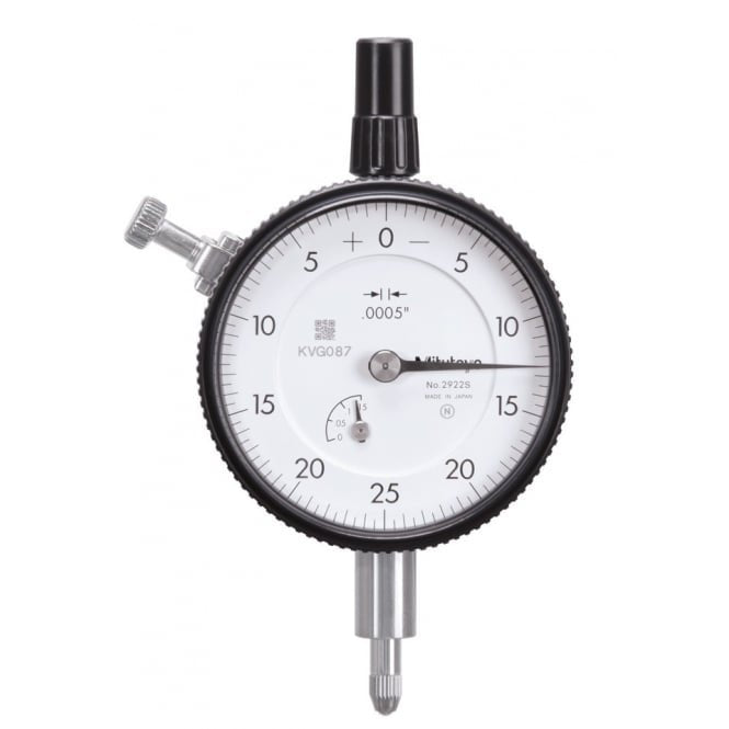 Mitutoyo 2922S Standard Dial Indicator Range 0.125", Graduation .0005" - generaltechuae