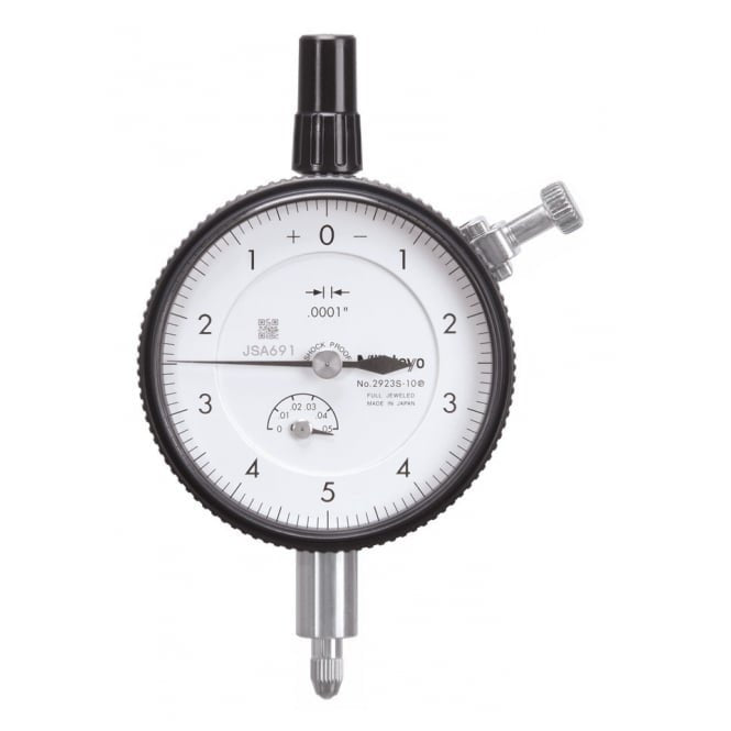 Mitutoyo 2923S-10 High Resolution Standard Dial Indicator Range 0.05", Graduation .0001" - generaltechuae