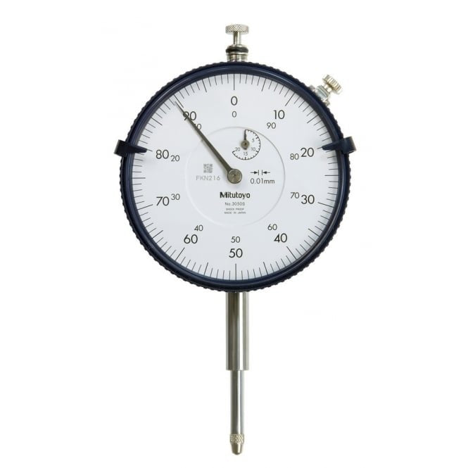 Mitutoyo 3050S Large Diameter Dial Indicator Range 20mm, Graduation 0.01 mm - generaltechuae