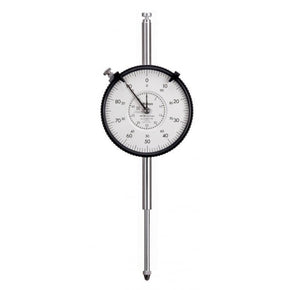 Mitutoyo 3058S-19 Long Stroke Large Diameter Dial Indicator, Range 50mm, Graduation 0.01 mm - generaltechuae