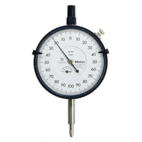 Mitutoyo 3109S-10 Large Diameter High Resolution Dial Indicator, Range 1mm, Graduation 0.001 mm - generaltechuae