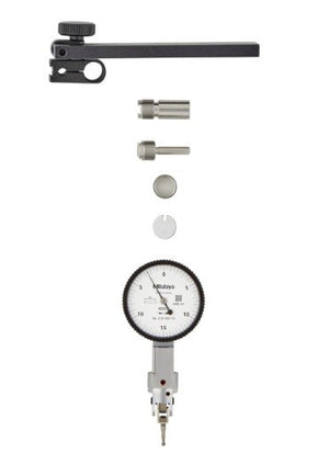 Mitutoyo 513-302-10T | Dial Test Indicator | Horizontal Type | Series 513 | Graduation 0.0005 inch | Accuracy 0.0003 inch | Range 0.03 inch