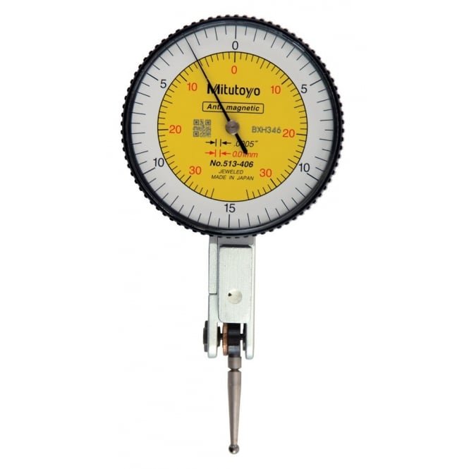 Mitutoyo 513-406T Dual Reading Lever Indicator 0.7mm / .03", Graduation .0005" / 0.01 mm, Full Set - generaltechuae