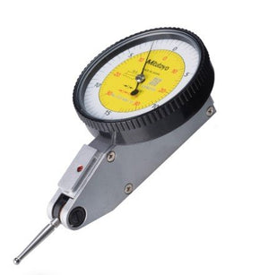 Mitutoyo 513-406-10T | Dial Test Indicator | Horizontal Type | Series 513 | Full Set | Swivel Clamp | Stem 4/9.52 mm | Graduation 0.01 mm or 0.0005 inch | Range 0.7 mm or 0.03 inch