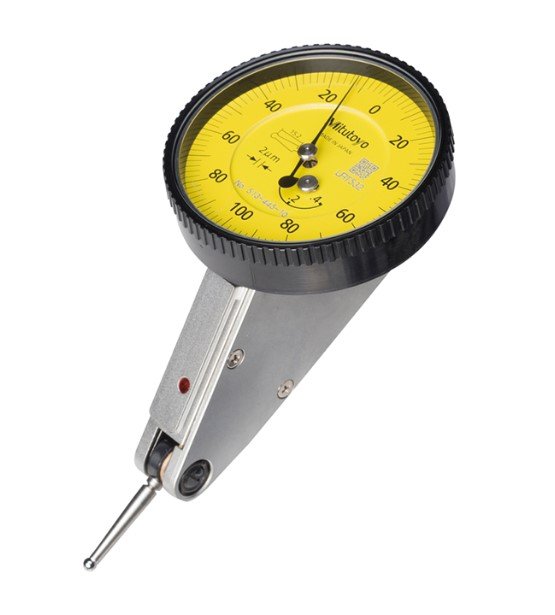 Mitutoyo 513-445-10E | Dial Test Indicator | Horizontal 20° Face | Series 513 | Basic Set | Stem 8 mm | Graduation 0.002 mm | Ramge 0.4 mm - generaltechuae